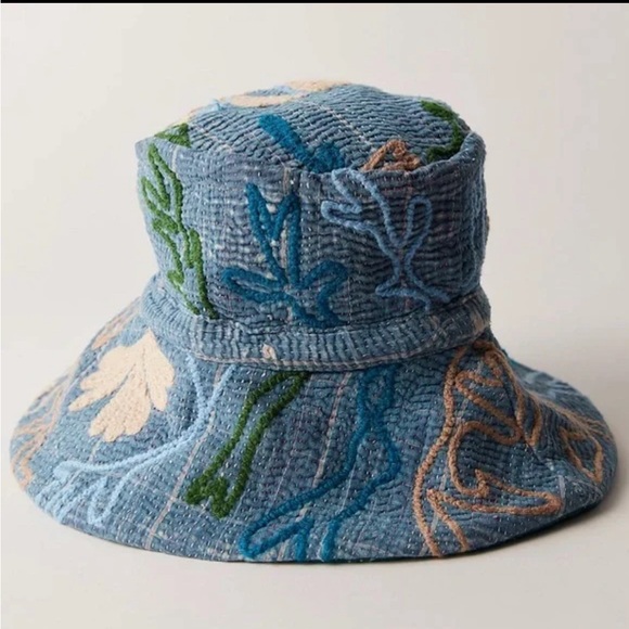 Free People Vintage Kantha Bucket Hat - Picture 3 of 6